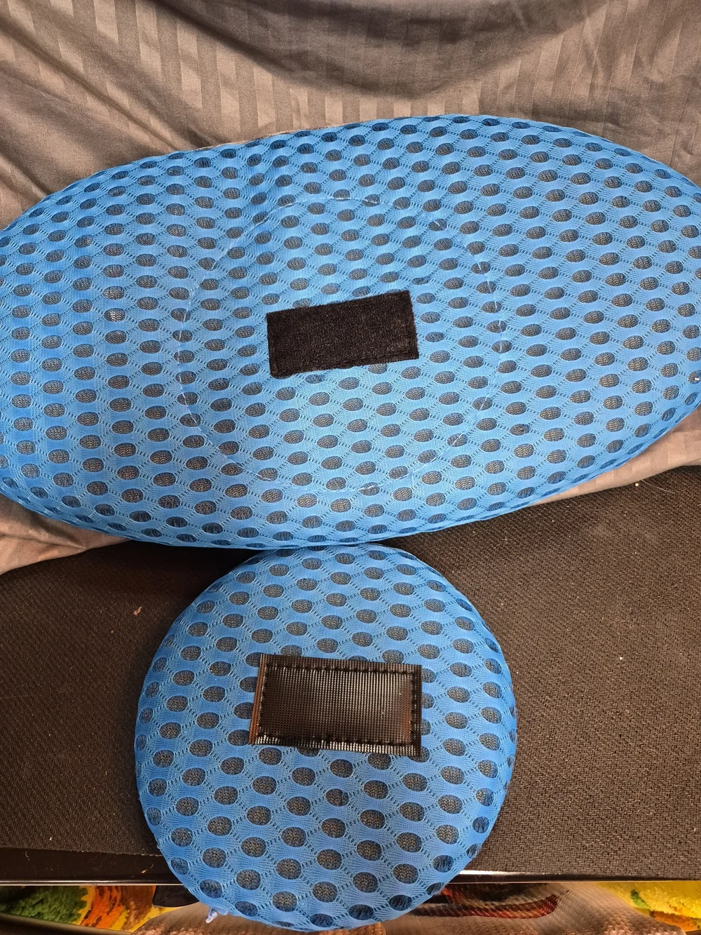 Memory Foam Travel Pillow Cushion, Standard/Head Support, Gray
